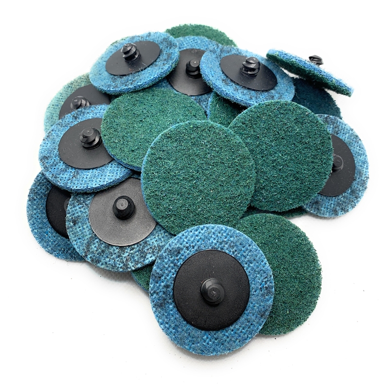 SIGNI Abrasive  Non Woven Nylon Tarcza kondycjonująca powierzchnię R-Type Quick Change Disc (niebieska drobna, 2 cale