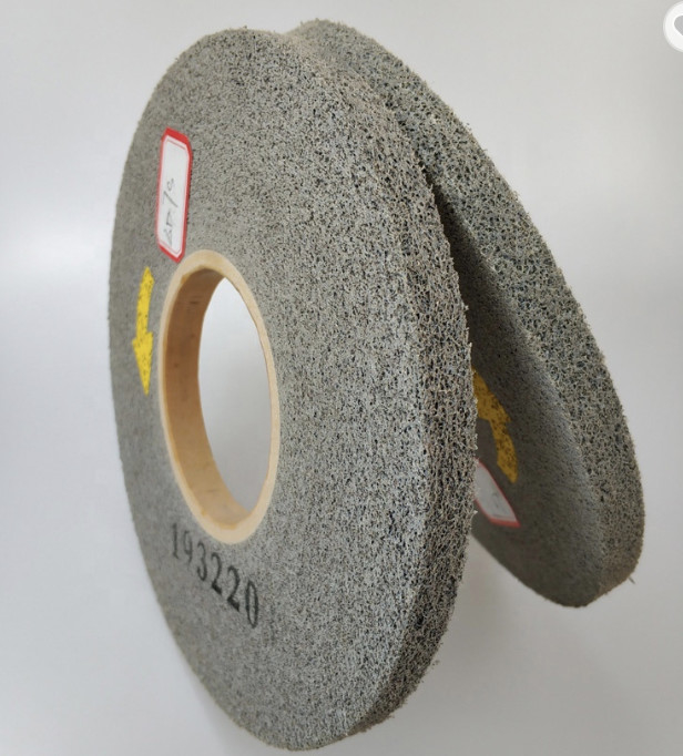 Włóknina z drutu Nylon Scotch Brite Convolute Wheel do usuwania zadziorów z polerowania Kondycjonowanie i wykańczanie powierzchni